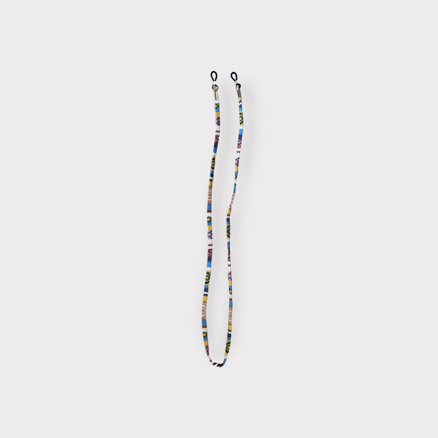 Aztec sunglasses strap with yellow
