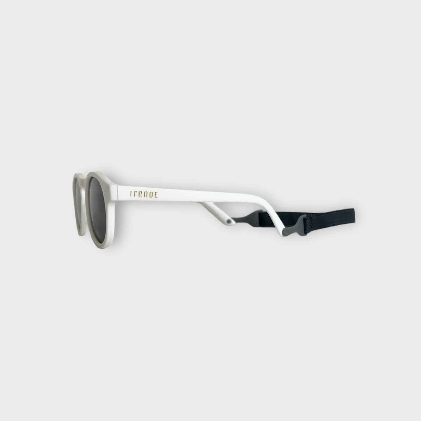 'Trende Flexi Mini' Sunglasses - White (Polarised)