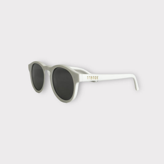 'Trende Flexi Mini' Sunglasses - White (Polarised)