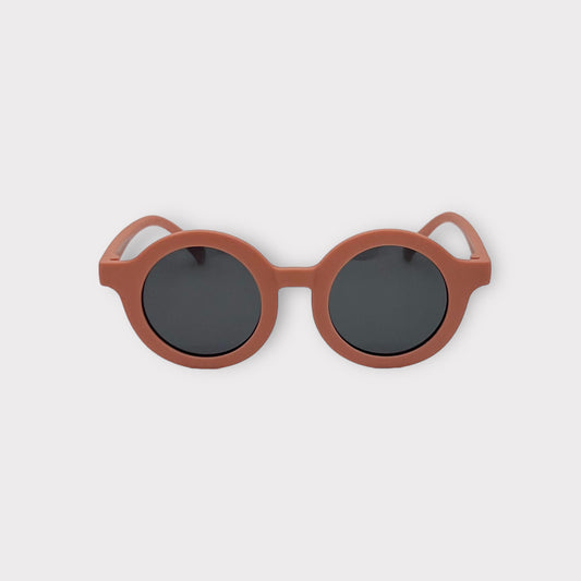 Trende Flexi Retro Sunglasses - Terracotta (Polarised)