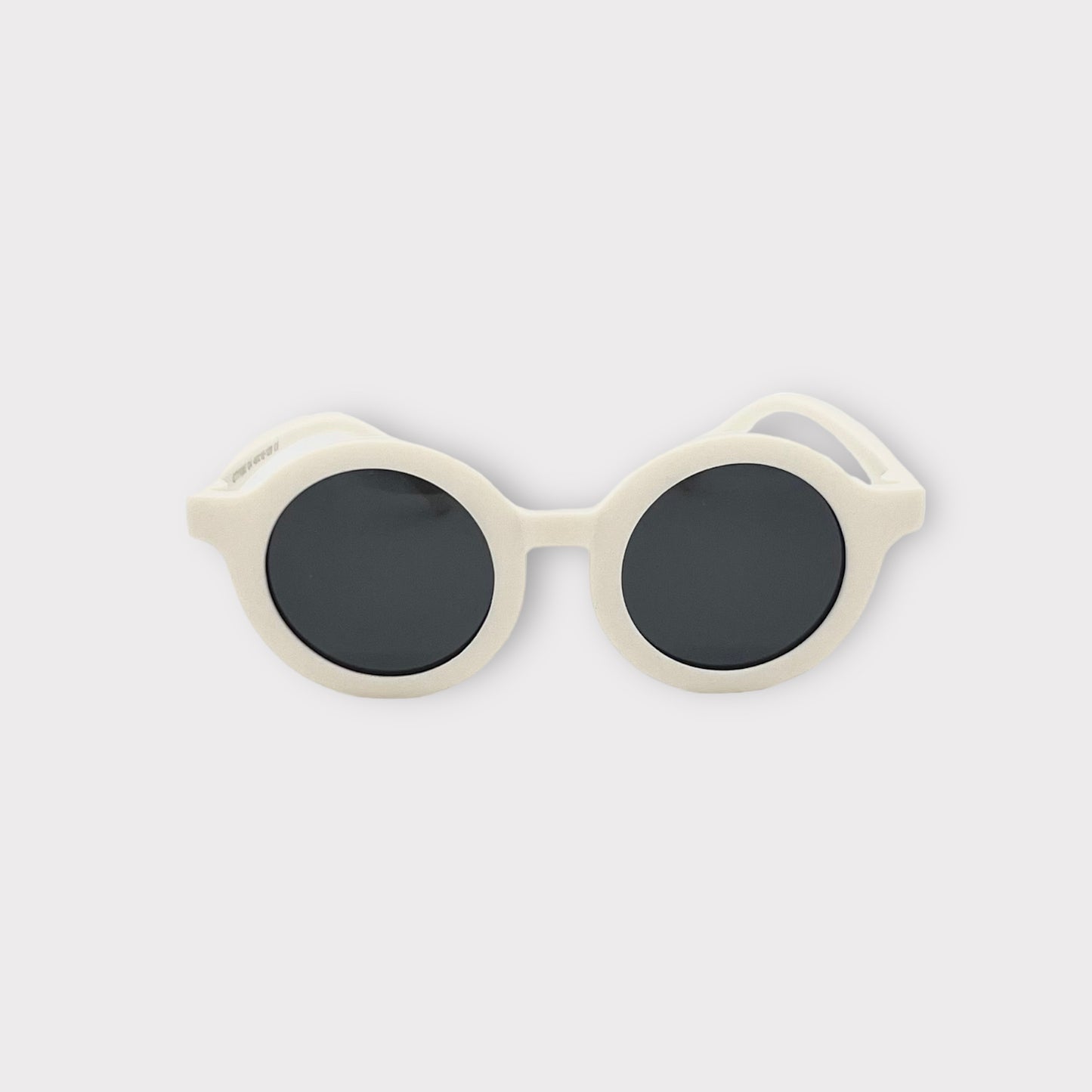 Trende Flexi Retro Sunglasses - Ivory (Polarised)