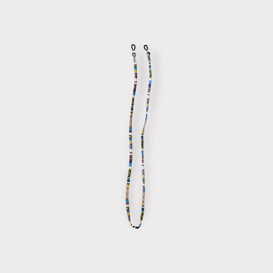 Aztec sunglasses strap with yellow