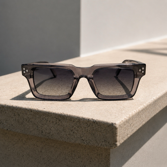 Trende Boxed Shape - Transparent Grey