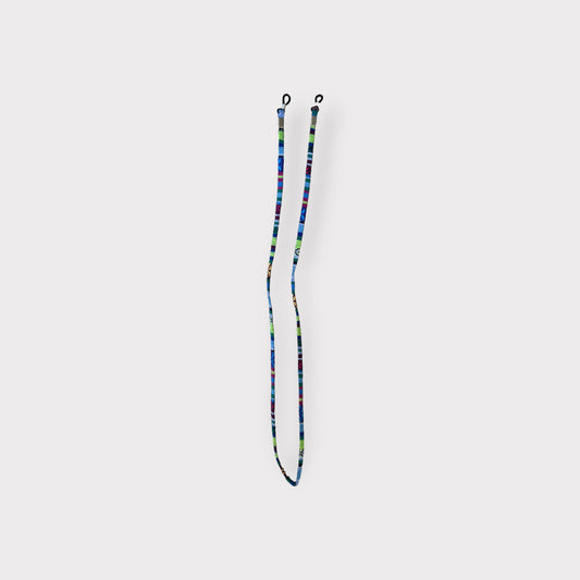 Aztec sunglasses strap with blue