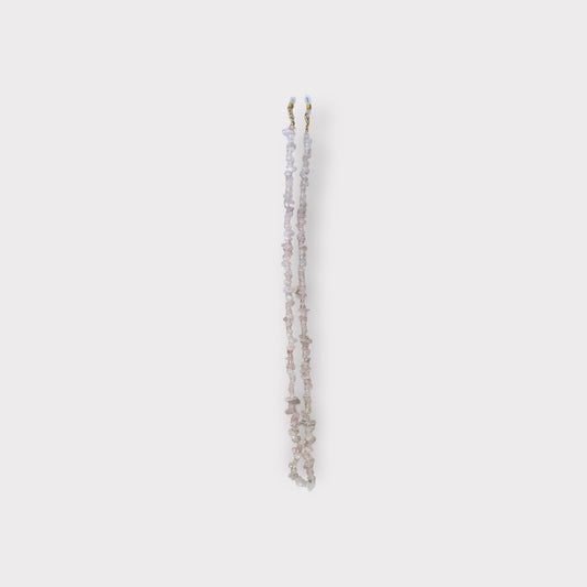 Rose Quartz Sunglasses/Necklace Chain