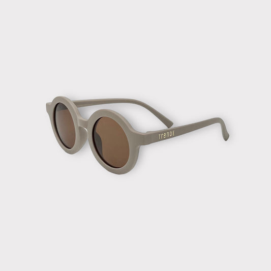 Trende Flexi Retro Sunglasses - Mocha (Polarised)