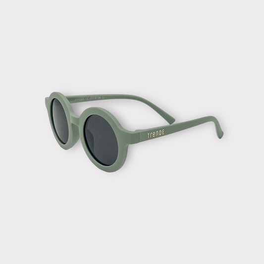 Trende Flexi Retro Sunglasses - Sage (Polarised)