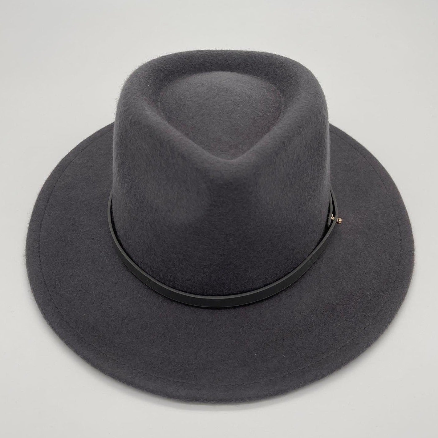 Mini Malone Fedora - Charcoal