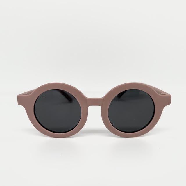 Trende Flexi Retro Sunglasses - Mauve (Polarised)