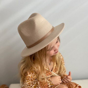 'The Little Indi' Fedora - Fawn