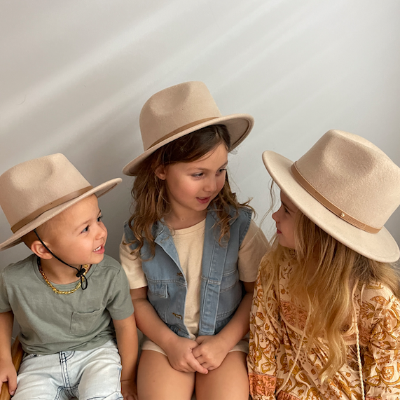 'The Little Indi' Fedora - Fawn